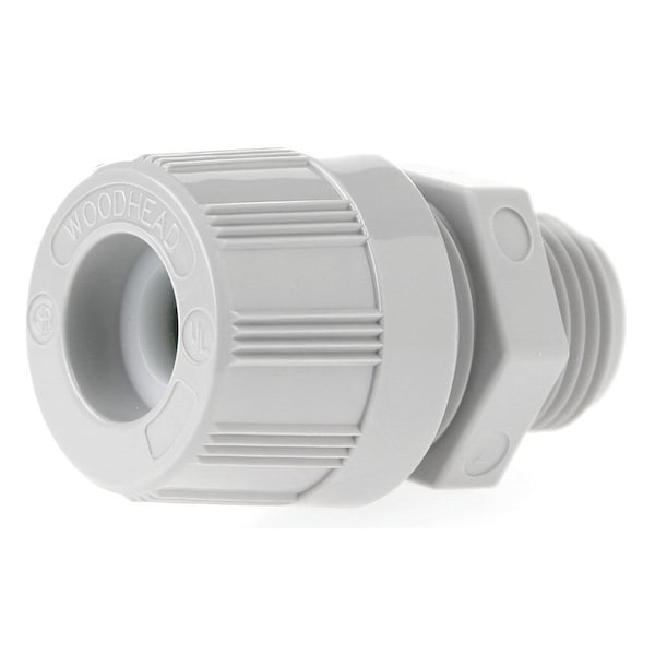 Molex Strain-Relief Cord Grip, Straight, 1/2" NPT, NEMA 3R 1300970327 - main